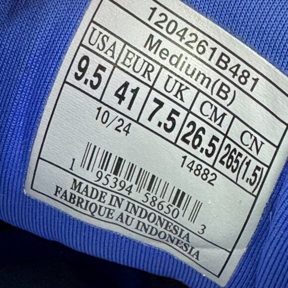 Brooks Adrenaline GTS 24 Women's Size 9.5 Blue Running Shoes 1204261B481 - Picture 8 of 9